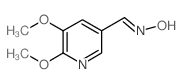 5,6-Dimethoxynicotinaldehyde oxime structure