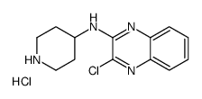 (3-Chloro-quinoxalin-2-yl)-piperidin-4-yl-amine hydrochloride picture