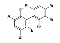 2,23,34,5,6,6Octabromobiphenyl structure