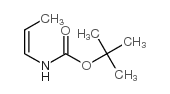 Carbamic acid, 1-propenyl-, 1,1-dimethylethyl ester, (Z)- (9CI) Structure