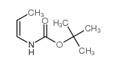 Carbamic acid, 1-propenyl-, 1,1-dimethylethyl ester, (Z)- (9CI)结构式