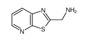 噻唑并[5,4-b]吡啶-2-甲胺结构式