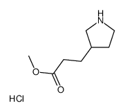 3-(吡咯烷-3-基)丙酸甲酯盐酸盐图片