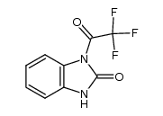 1-(2,2,2-trifluoroacetyl)-1H-benzo[d]imidazol-2(3H)-one Structure