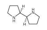 (2S,2'S)-2,2'-Bipyrrolidine Structure