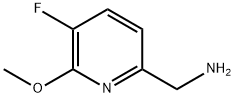 (5-氟-6-甲氧基吡啶-2-基)甲胺结构式