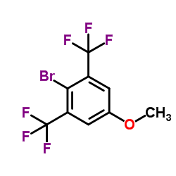 4-BROMO-3,5-BIS(TRIFLUOROMETHYL)ANISOLE structure