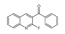 (2-fluoroquinolin-3-yl)-phenylmethanone Structure