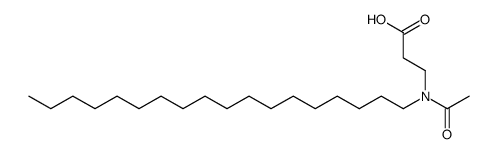acide (N-octadecyl acetamido)-3 propanoique Structure