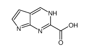 7H-pyrrolo[2,3-d]pyrimidine-2-carboxylic acid Structure