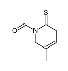 2(1H)-Pyridinethione,1-acetyl-3,6-dihydro-5-methyl- (7CI,8CI) Structure