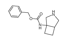 benzyl 3-azabicyclo[3.2.0]heptan-1-ylcarbamate结构式