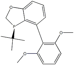 (R)-3-(叔丁基)-4-(2,6-二甲氧基苯基)-2,3-二氢苯并[d] [1,3]氧磷杂环戊二烯结构式