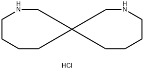 2,9-Diazaspiro[6.6]tridecane, hydrochloride (1:2) Structure