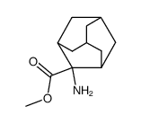 METHYL 2-AMINOADAMANTANE-2-CARBOXYLIC ACID ESTER Structure