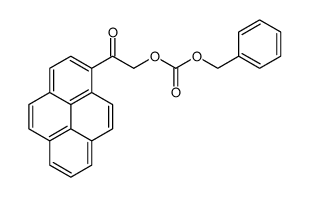 benzyl 2-oxo-2-(pyren-1-yl)ethyl carbonate结构式