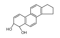 (3S,4S)-4,15,16,17-tetrahydro-3H-cyclopenta[a]phenanthrene-3,4-diol Structure