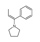 α-Pyrrolidino-β-methyl styrene Structure