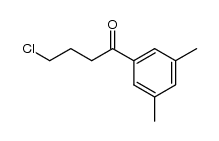 4-chloro-1-(3,5-dimethylphenyl)butan-1-one Structure