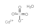 cadmium sulfate Structure