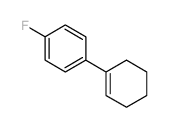 Benzene,1-(1-cyclohexen-1-yl)-4-fluoro- structure