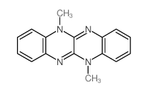 6,12-dimethylquinoxalino[2,3-b]quinoxaline Structure