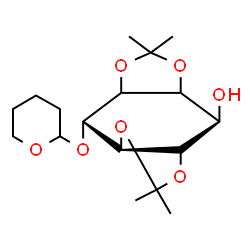 2,3:5,6-DI-O-ISOPROPYLIDENE-4-(TETRAHYDROPYRAN-2-YL)-MYO-INOSITOL Structure
