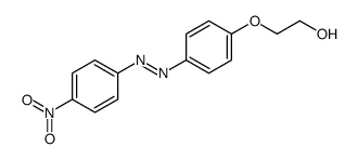 2-[4-[(4-nitrophenyl)diazenyl]phenoxy]ethanol Structure