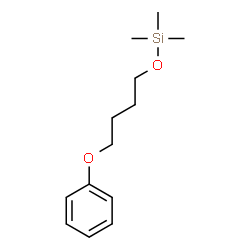 Trimethyl(4-phenoxybutoxy)silane Structure