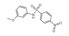 N-(4-Methoxyphenyl)-4-nitrobenzenesulfonamide structure