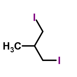 1,3-Diiodo-2-methylpropane Structure