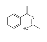 N-[1-(3-methylphenyl)ethenyl]acetamide Structure