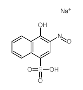 4-hydroxy-3-nitroso-naphthalene-1-sulfonic acid picture