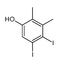 2,3-DIMETHYL-4,5-DIIODOPHENOL structure