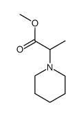 1-(1-methoxycarbonyl ethyl)piperidine Structure