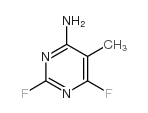 2,6-difluoro-5-methylpyrimidin-4-amine Structure