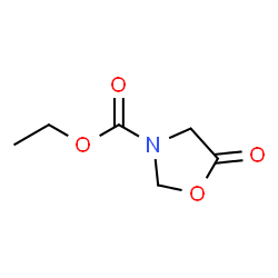 3-Oxazolidinecarboxylicacid,5-oxo-,ethylester(9CI) structure