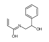 N-(2-hydroxy-2-phenylethyl)prop-2-enamide Structure