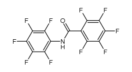 2,3,4,5,6-pentafluoro-N-(pentafluorophenyl)benzamide Structure