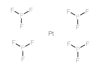 Platinum,tetrakis(phosphorous trifluoride-kP)-, (T-4)- Structure