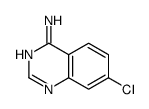 4-氨基-7-氯喹唑啉结构式