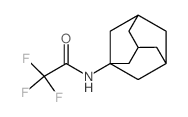 Acetamide,2,2,2-trifluoro-N-tricyclo[3.3.1.13,7]dec-1-yl-结构式
