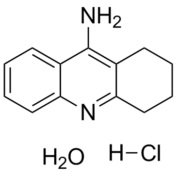Tacrine hydrochloride hydrate结构式