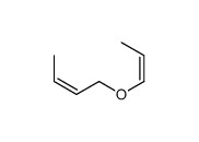 (Z)-1-[(Z)-prop-1-enoxy]but-2-ene Structure