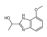 (9ci)-4-甲氧基-alpha-甲基-1H-苯并咪唑-2-甲醇结构式