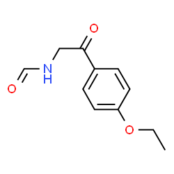 Formamide, N-[2-(4-ethoxyphenyl)-2-oxoethyl]- (9CI) picture