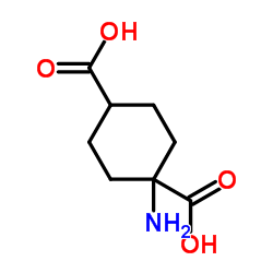 1-Amino-1,4-cyclohexanedicarboxylic acid Structure