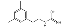 2-(3,5-dimethylphenyl)ethylurea结构式