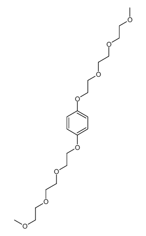 1 4-BIS(1 4 7 10-TETRAOXAUNDECYL)BENZEN& structure