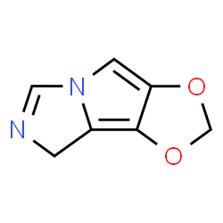 4H-1,3-Dioxolo[3,4]pyrrolo[1,2-c]imidazole(9CI) structure